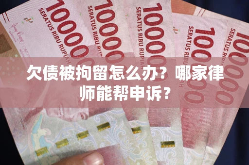 武汉欠债被拘留怎么办？哪家律师能帮申诉？