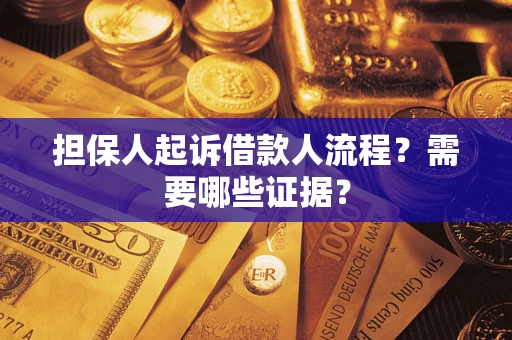 武汉担保人起诉借款人流程？需要哪些证据？