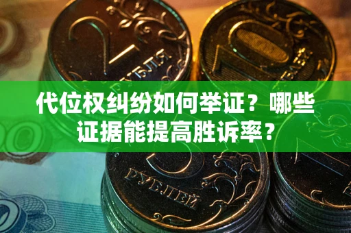 武汉代位权纠纷如何举证？哪些证据能提高胜诉率？